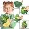 48Pcs St. Patricks Day Craft Kits Make Your Own Shamrock Face Stickers Gift Tags Irish Holiday DIY Art Crafts Hanging Ornament Decorations for Spring Home Classroom School Party Games Activities Gifts
